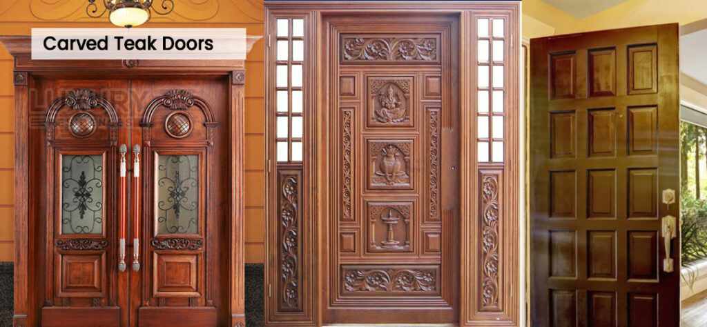 Carved Teak Doors