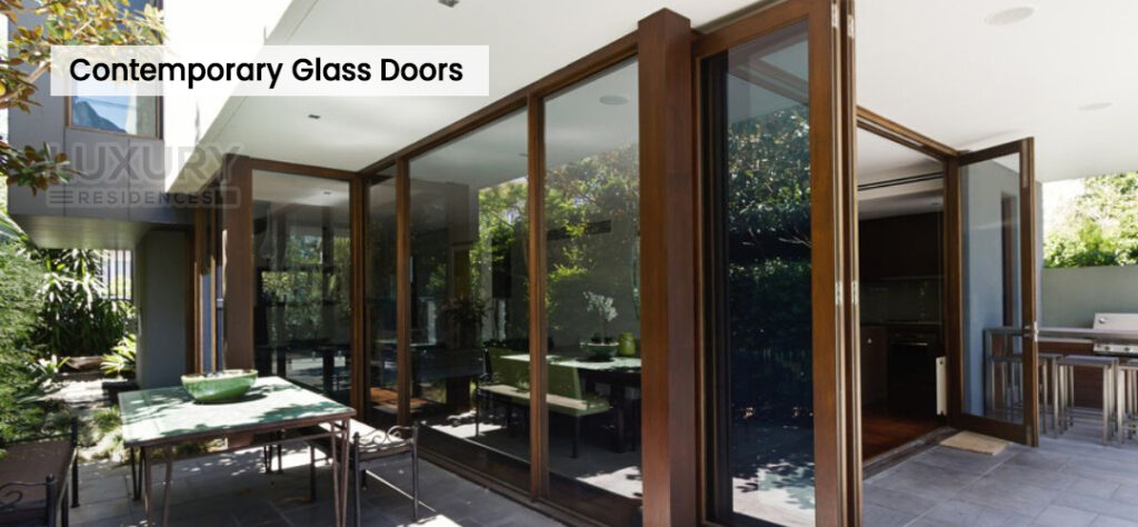 Contemporary Glass Doors