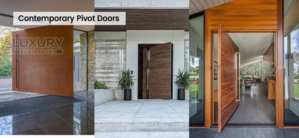 Contemporary Pivot Doors