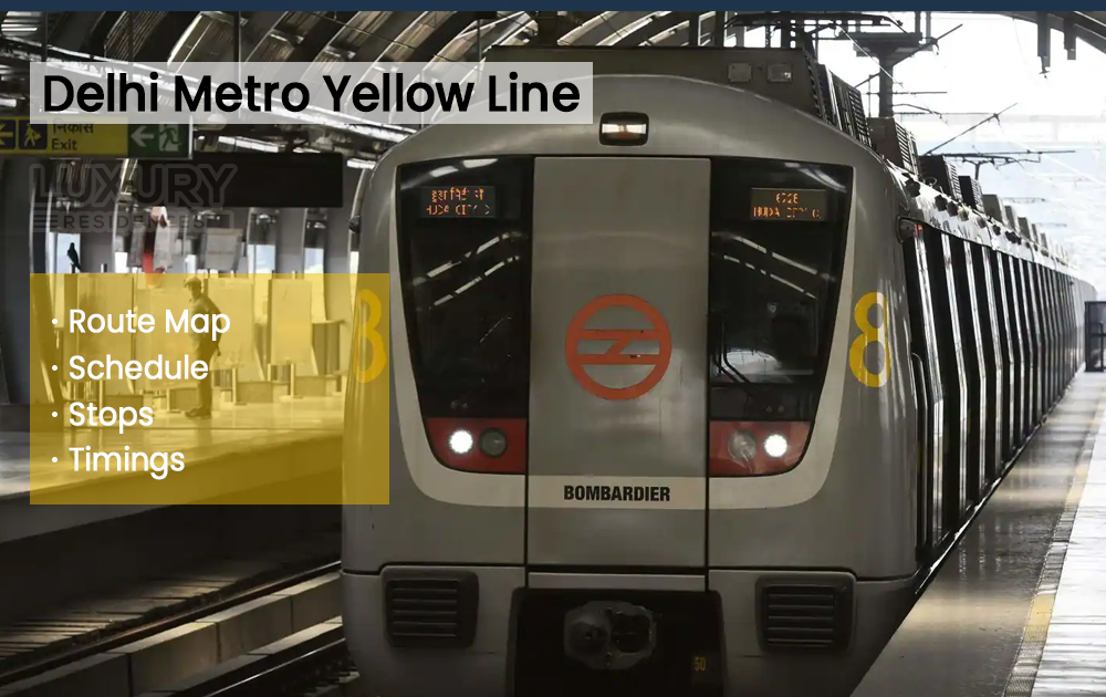 Delhi Metro Yellow Line Route Map, Stations, Timings, Nearby Attractions