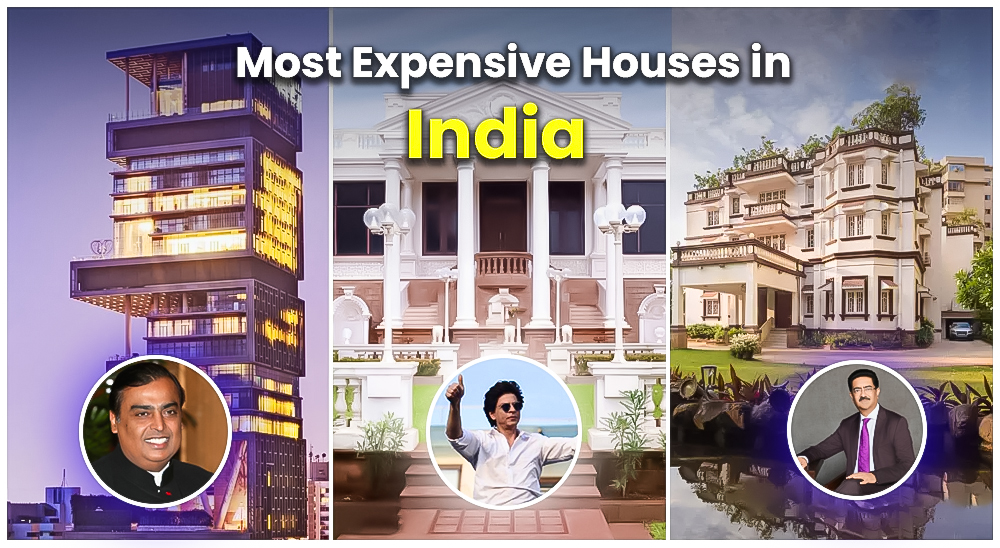 Top 10 Most Expensive Houses in India and Owners