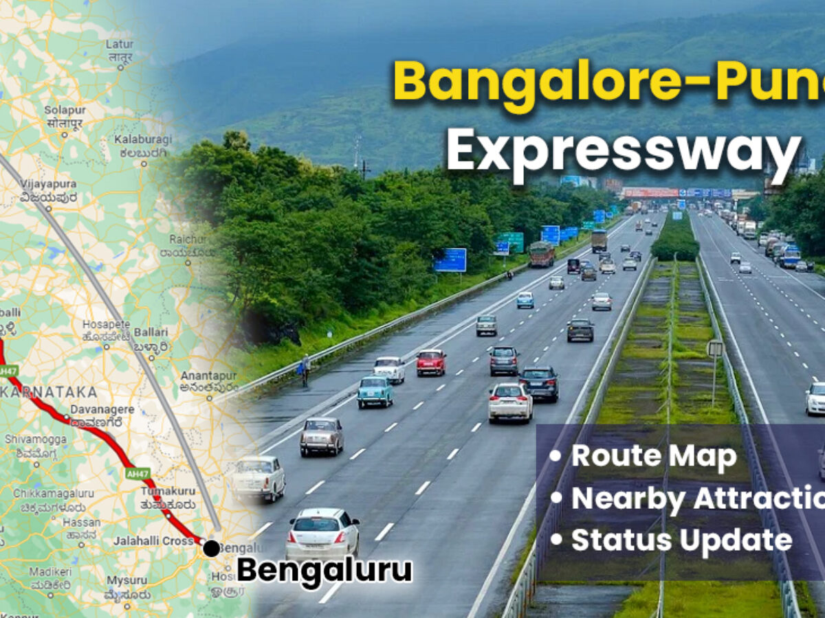 Pune bangalore greenfield expressway route map