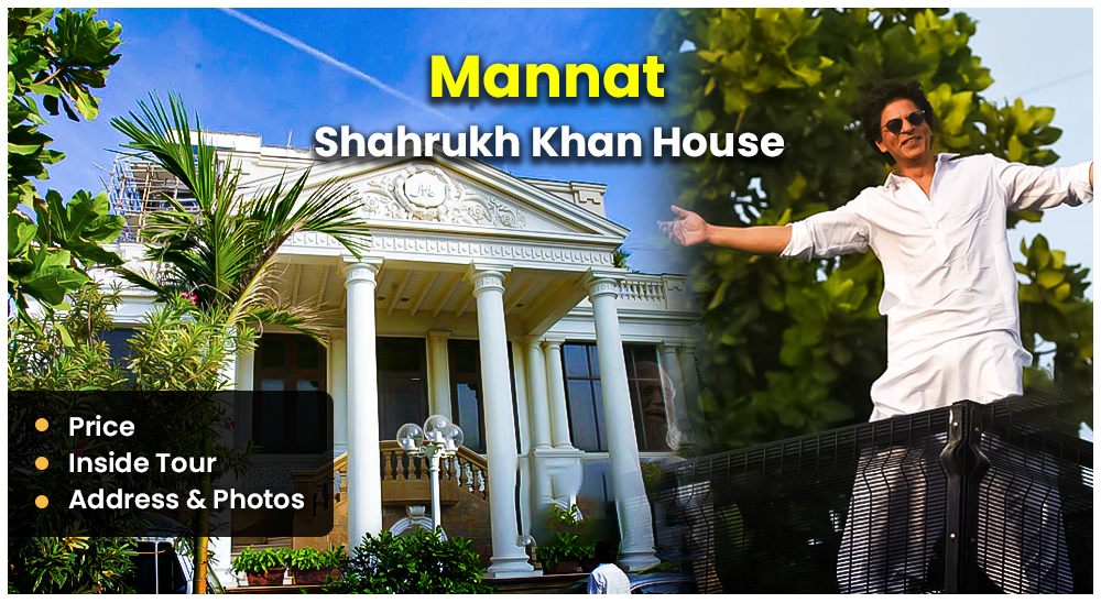 Mannat Shahrukh Khan House: Price, Inside Tour, Address, Photos