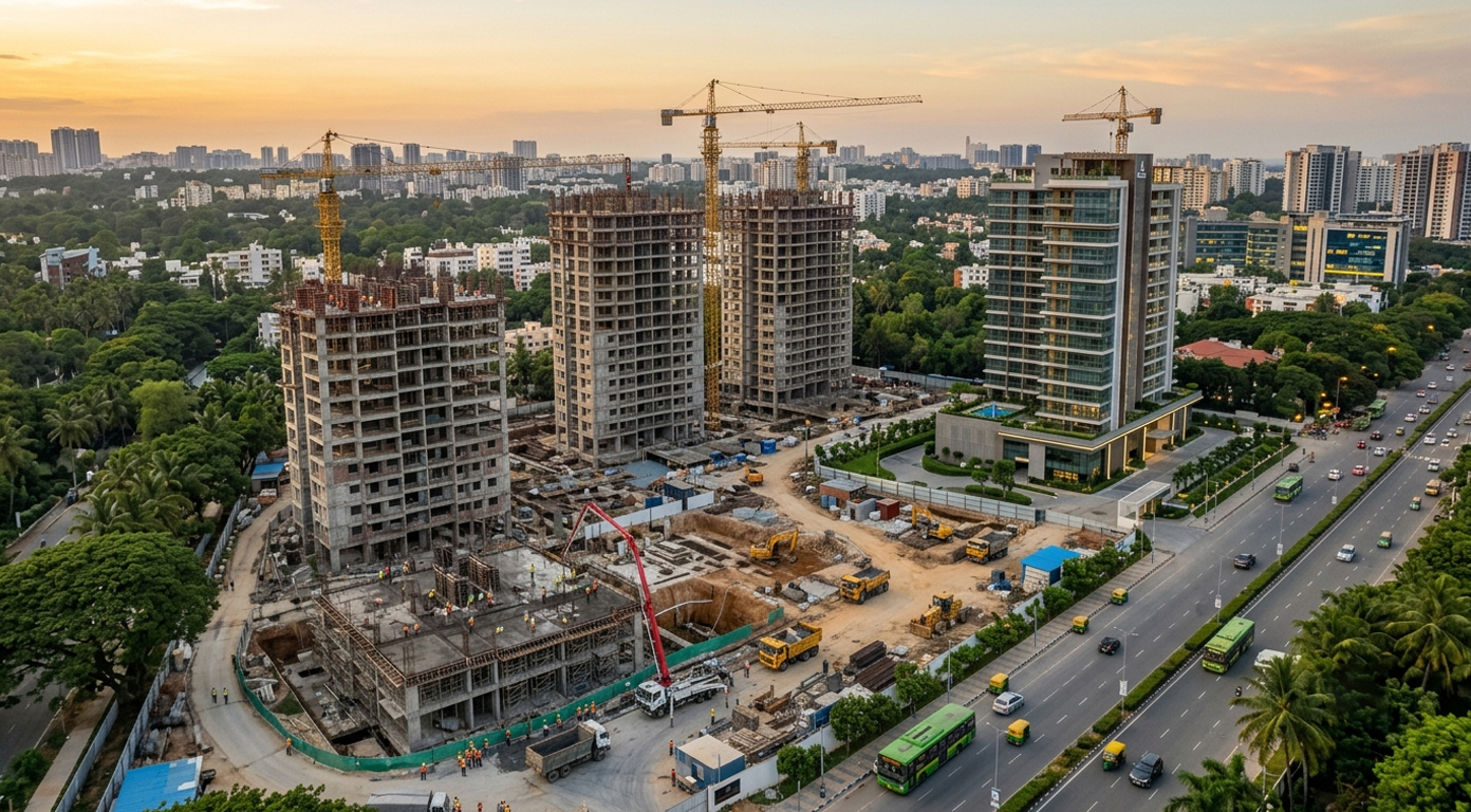 Under Construction Projects in Bangalore | Luxury Residences