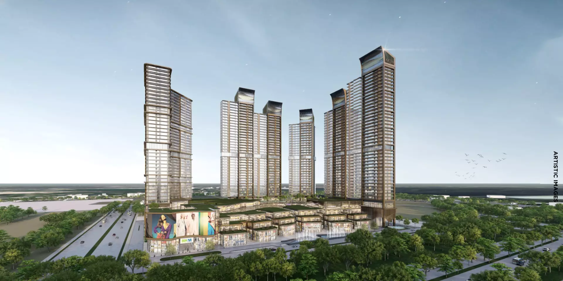 M3M cullinan in Sector 94, Noida - 3, 4  & 5 BHK Apartments