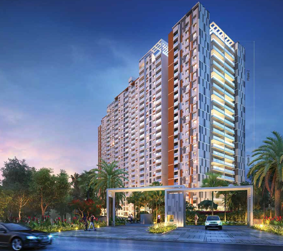 Adarsh Lakefront Facade