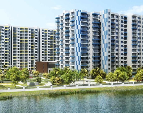 Adarsh Lakefront views