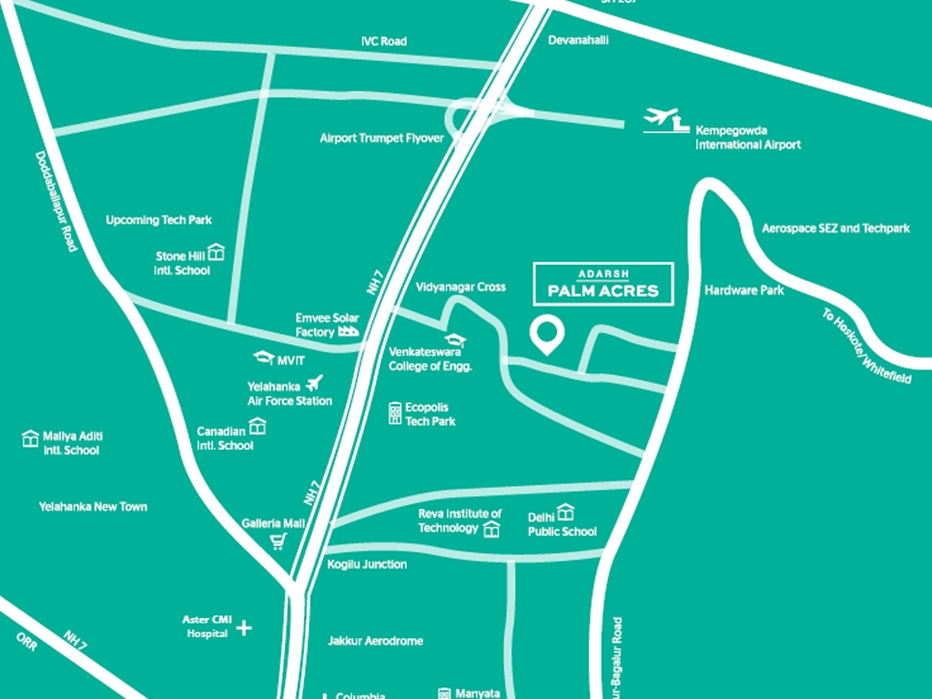 Adarsh Palm Acres luxury villas