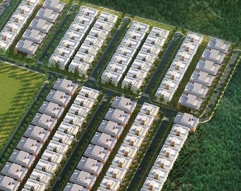 Adarsh Palm Acres Facade