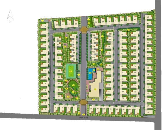 Adarsh Tranqville Floor Design