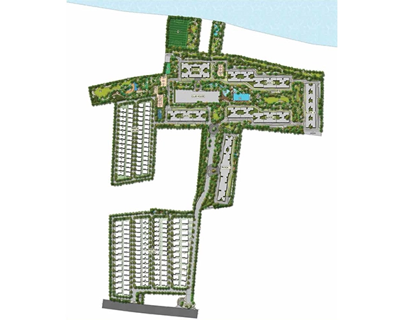 Adarsh Welkin Park Villas Floor Design