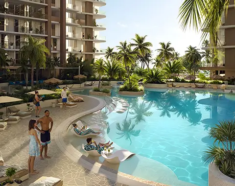 Azizi Jaddaf Beach Home for Sale