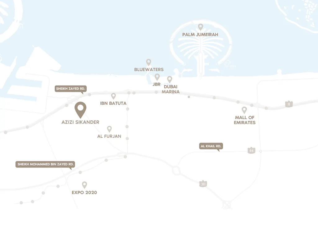 Azizi Sikander Layout