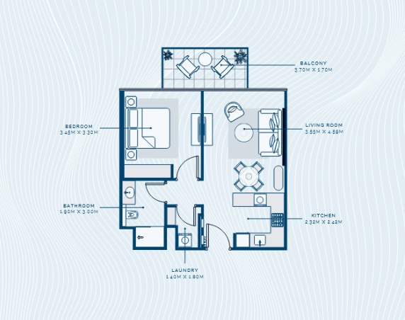 Azizi Venice Floor Plan