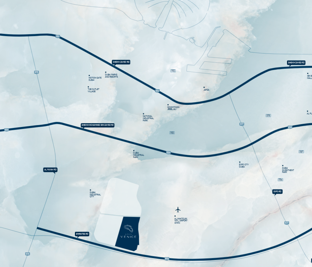 Azizi Venice Address