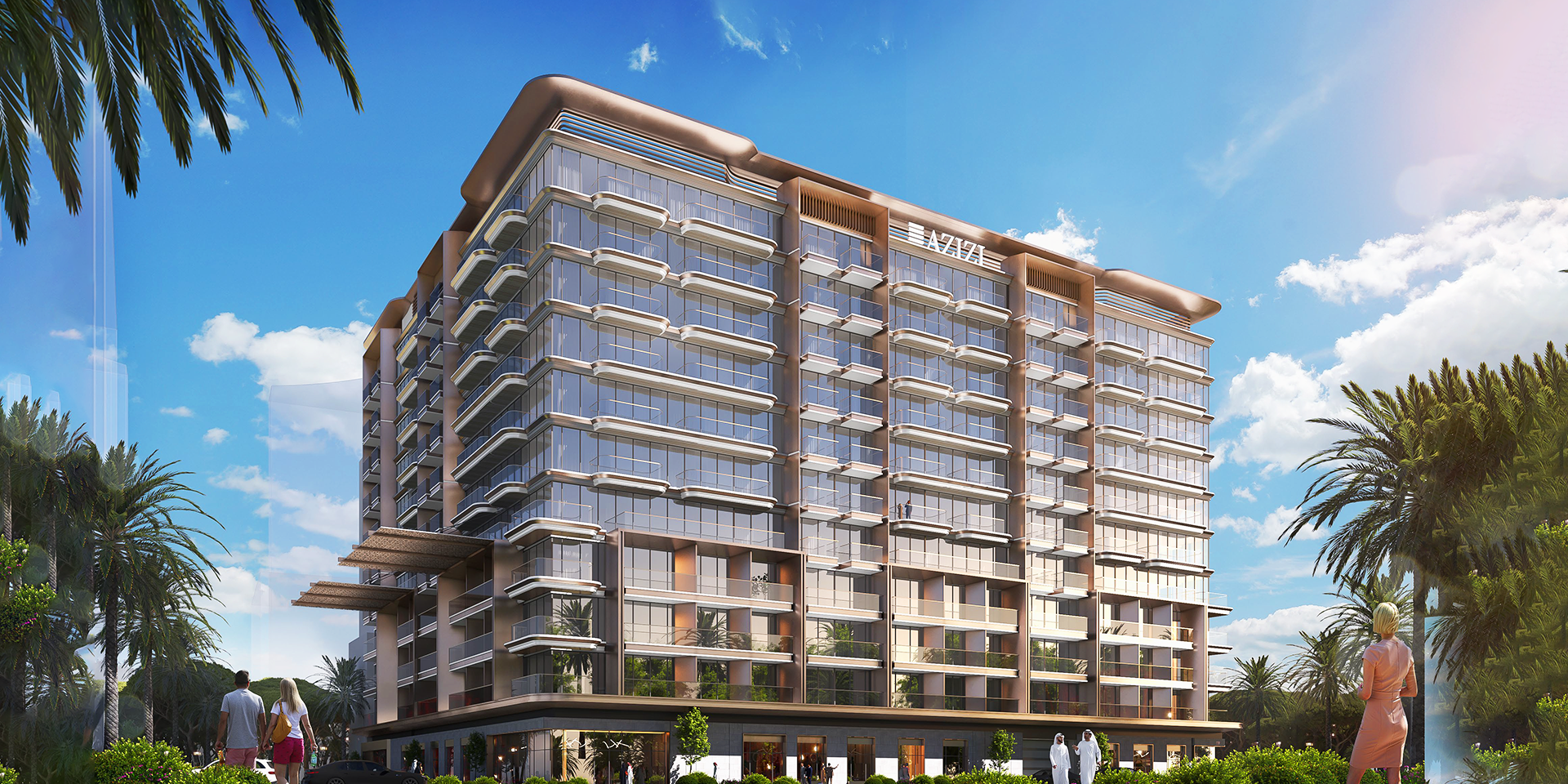 Azizi Wares - Luxury Property in Downtown Jebel Ali, Dubai