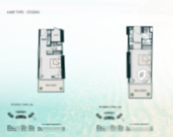 Binghatti Aquarise Floor Plan