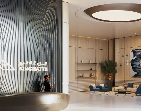 Binghatti Skyflame Architecture