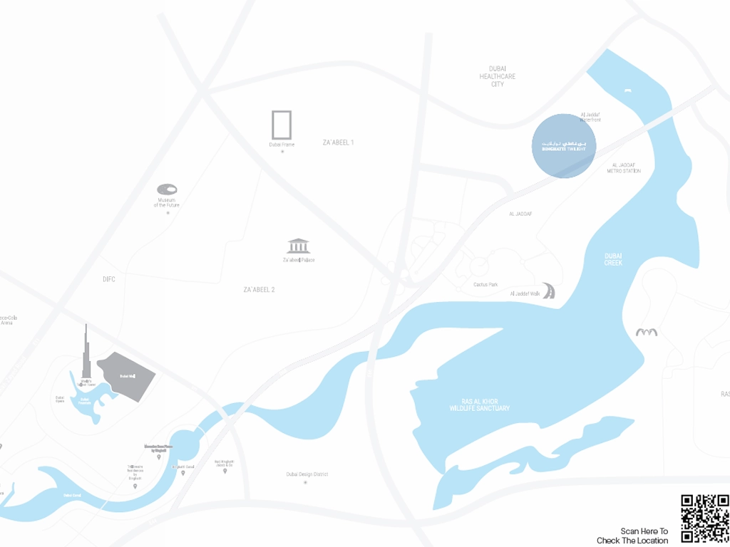 Binghatti Twilight map
