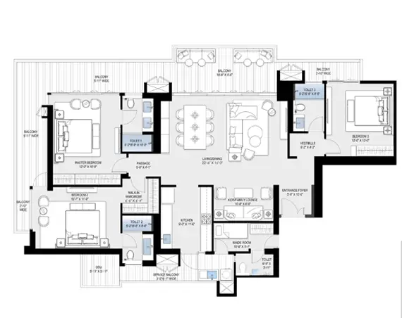 BPTP Downtown plot for sale