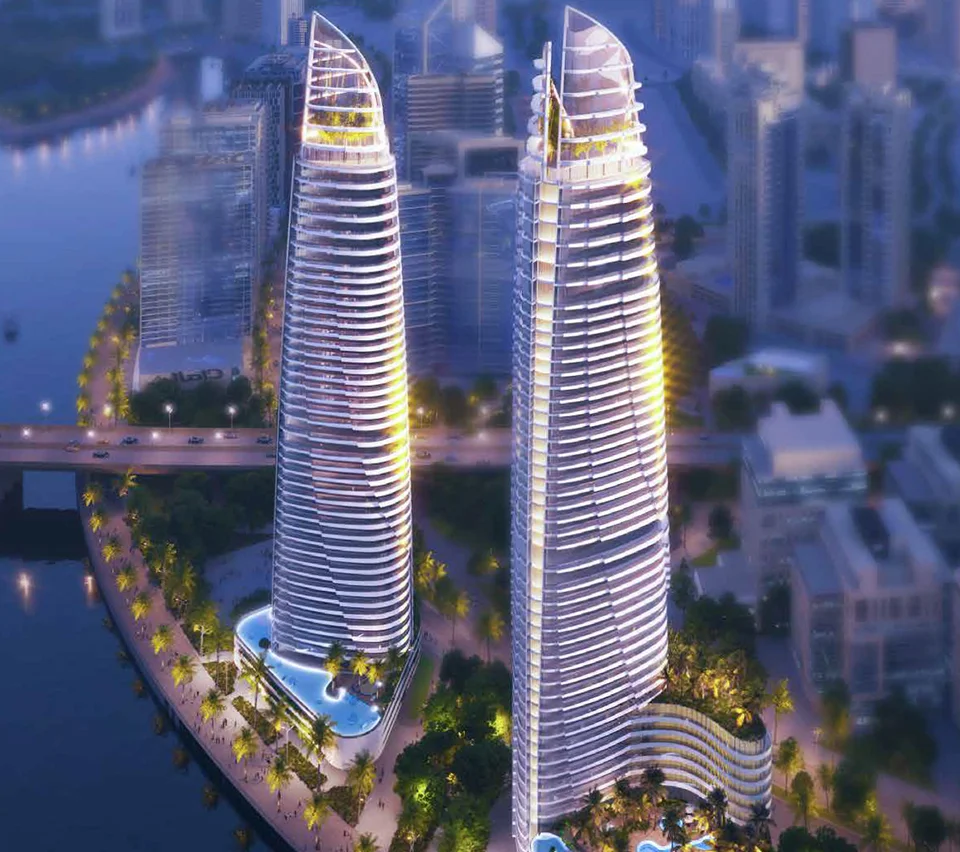 Damac Canal Heights 2 Facad