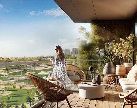 Damac Golf Greens Images