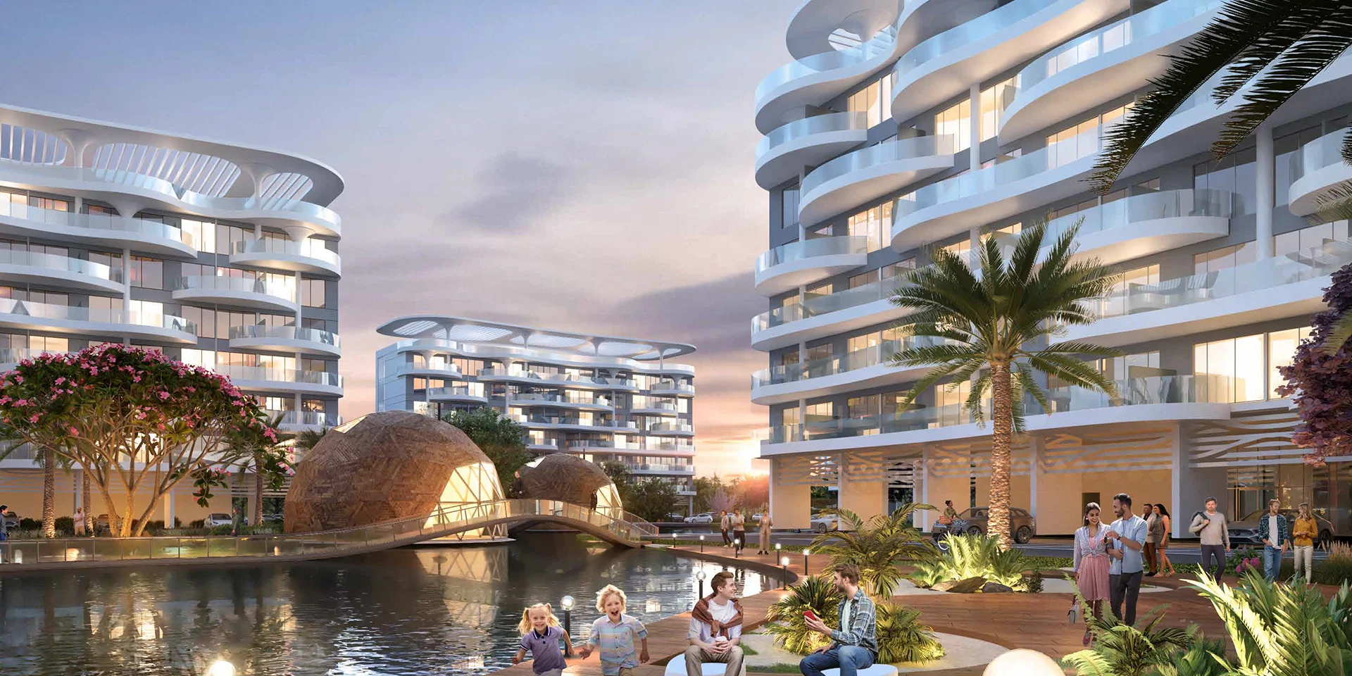 DAMAC Lagoon Views golf city dubai