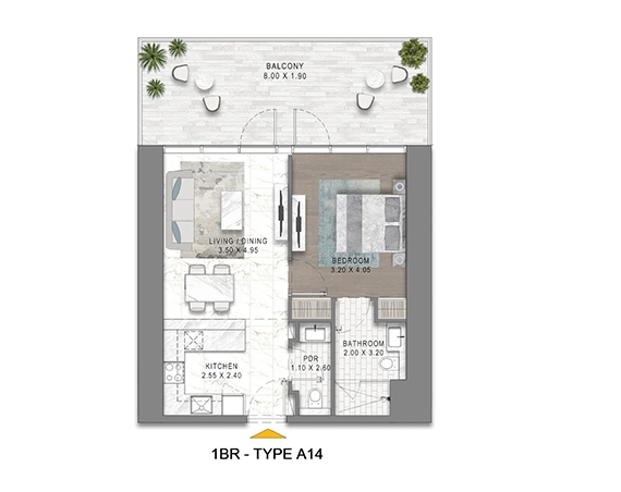 Damac Safa Gate Layout
