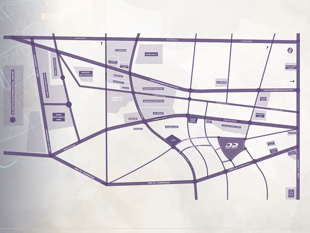 Damac Violet 4 Directions
