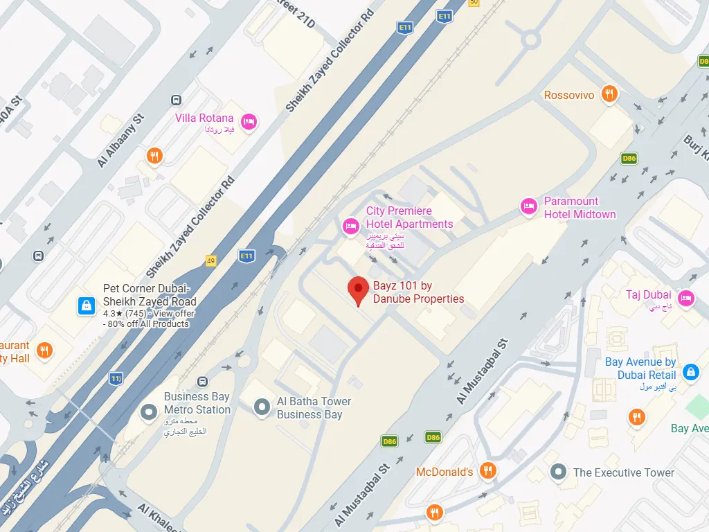 Danube Bayz 101 Address
