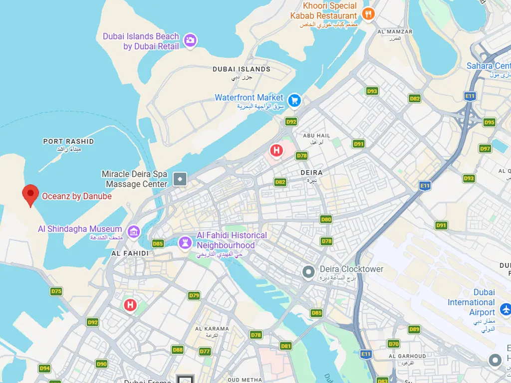 Oceanz by Danube Address