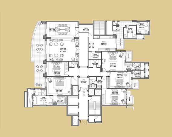 dlf magnolias resale