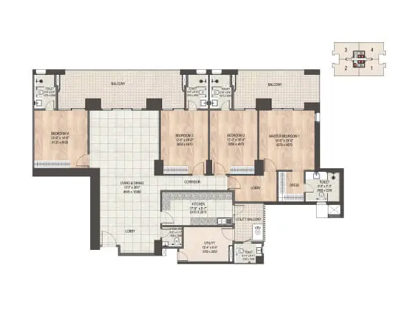 dlf privana North resale