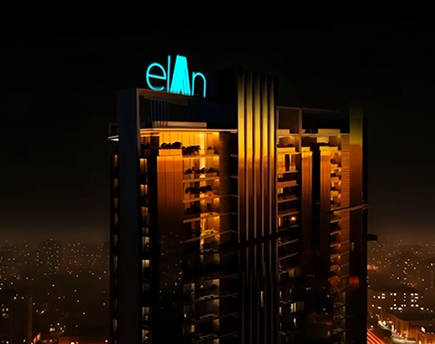 Elan the Statement 3 BHK Apartments