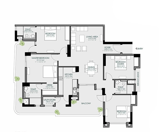 Eldeco Fairway Reserve Price