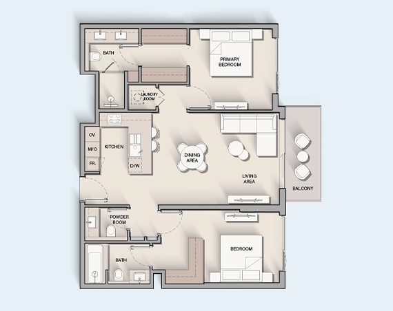 Ellington Belgravia Gardens Floor Design