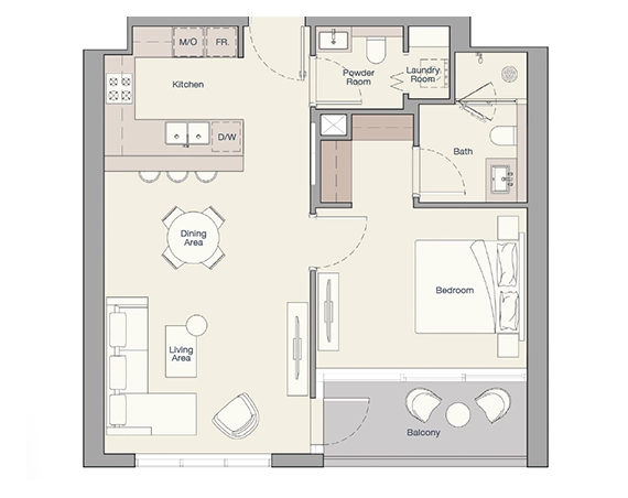 Ellington Quayside Floor Design