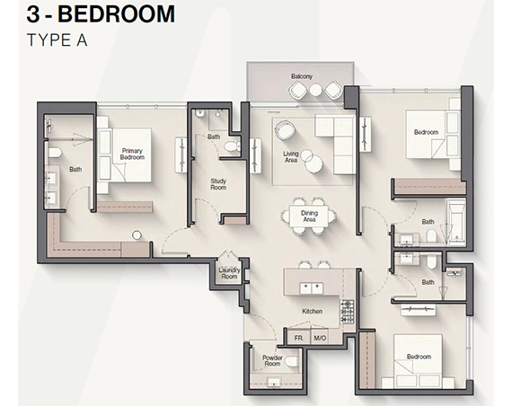 Ellington Riverton House apartments price