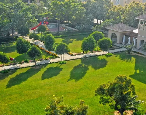 Emaar Emerald Hills Plots garden blocks