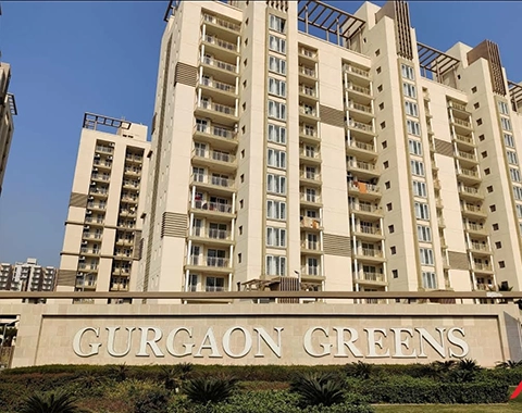 Emaar Gurgaon Greens garden blocks