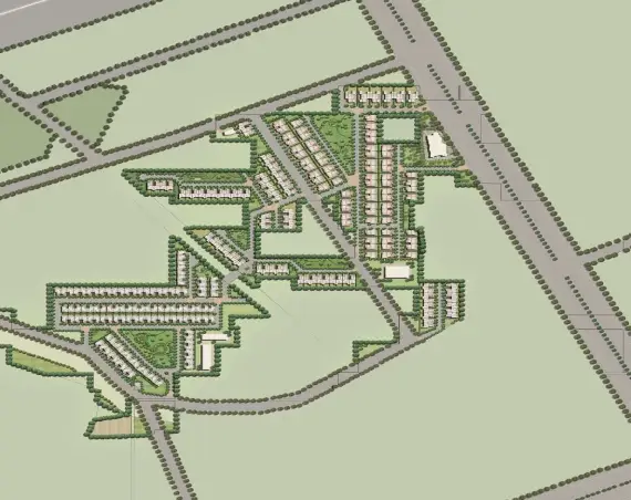 Emaar MGF Marbella Villa
 site plan