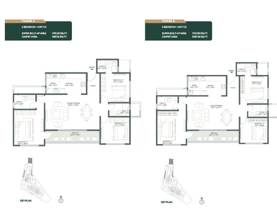 Embassy East Avenue Floor Plan