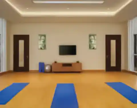 Experion One 42 yoga room
