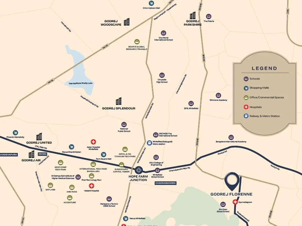 Godrej Florenne Directions