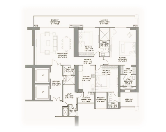 Godrej Sora Floor Plan