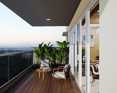 Godrej Tiara sample houses