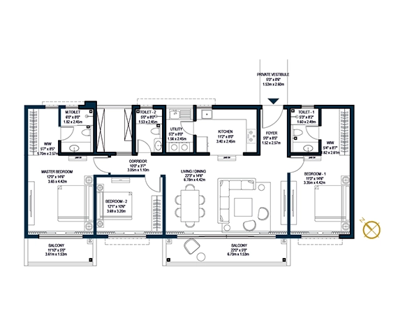 Godrej Tiara possession date