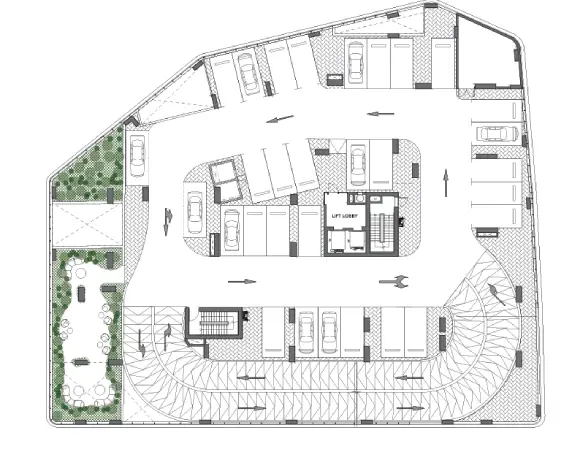 Imtiaz Beach Walk 4 Floor Design