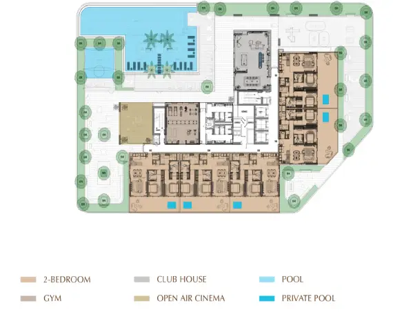 Imtiaz Sunset Bay Grand Floor Design