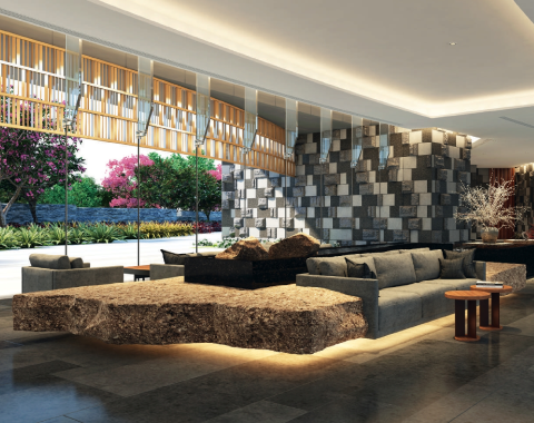 Krisumi Waterfall Residences 3 bhk floor plan